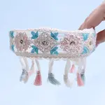 Ethnic Style Woven Cotton Hair Bangs