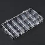 18 Grids Plastic Bead Storage Boxes