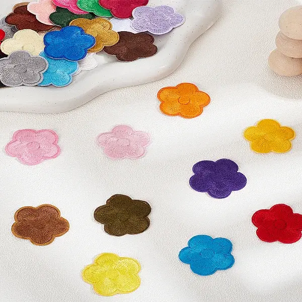 Towel Cloth Computerized Embroidery Cloth Iron On Sew On Patches