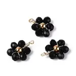 Glass with 304 Stainless Steel Pendants