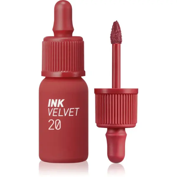 peripera Ink Velvet zamatový rúž odtieň 20 Classy Plum Rose 4 g