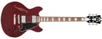 D'Angelico Premier Mini DC Burnt Red