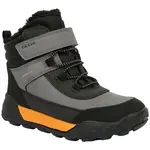 Geox J TREKKYUP B ABX Chlapecká zimní obuv, šedá, velikost