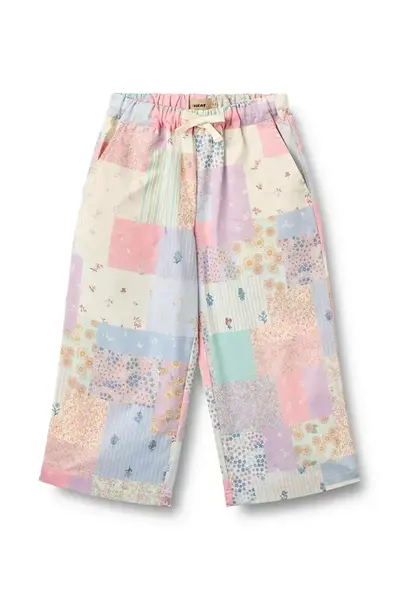 Dětské bavlněné kalhoty Wheat