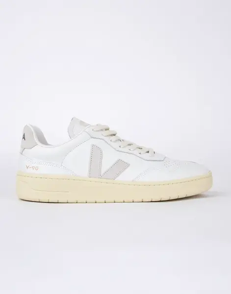 Veja V-90 O.T. Leather EX-WHITE_NATURAL 44