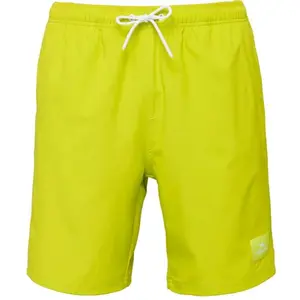 AQUOS MANTON Pánské šortky se speciálním vodním potiskem, světle zelená, velikost