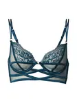 Hunkemöller Podprsenka 'Amel'  petrolejová