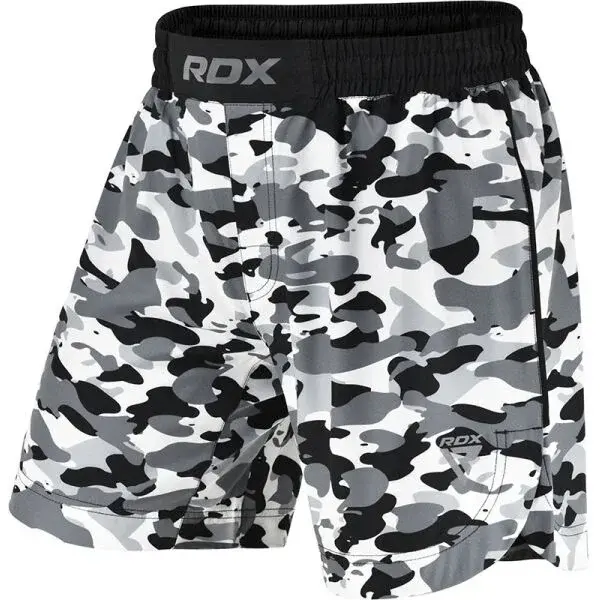 RDX T15 MMA FIGHT SHORTS Kraťasy na MMA, šedá, velikost