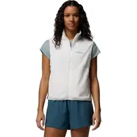 Columbia VITAL VALLEY™ FLEECE VEST Dámska flísová vesta, biela, veľkosť