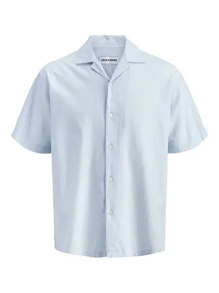 Jack & Jones Plus Košeľa 'JJEBreeze'  pastelovo modrá