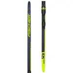 Fischer AEROLITE SKATE 80 SET + BDG RACE SKATE Lyže na bruslení, tmavě šedá, velikost