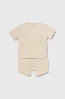 Dětská souprava Emporio Armani béžová barva