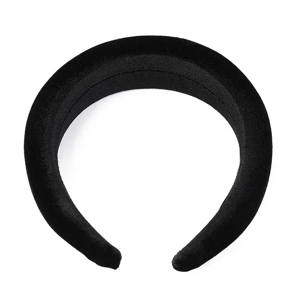 Flocking Cloth Sponge Thick Hairbands