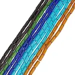10 Strands Transparent Glass Beads Strands