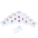 15Pcs Clear Window Plastic Loose Diamond Boxes