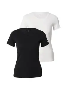 Tommy Hilfiger Underwear Tielko  čierna / biela