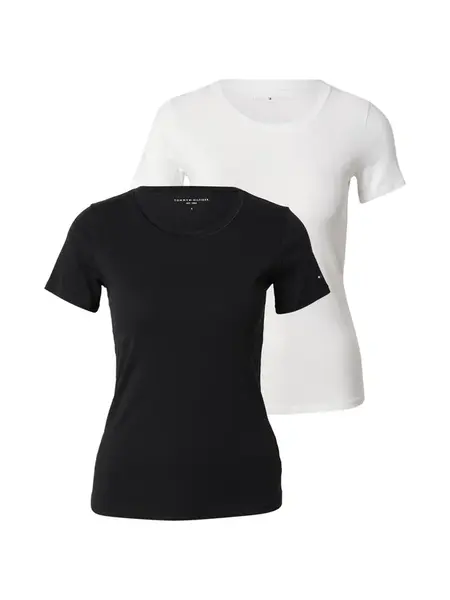 Tommy Hilfiger Underwear Tielko  čierna / biela