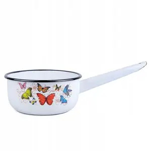 Rendlík email 16 cm, 1,5 l Motýli