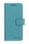 Flipové pouzdro SWISSTEN LIBRO UNI BOOK II XXL, tyrkysová (170 x 83 mm)