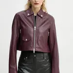 Křivák Stand Studio Brooke dámská, vínová barva, přechodná, 66384-7750