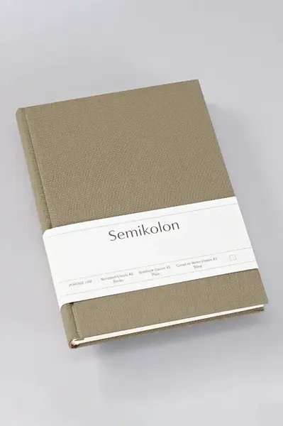 Zápisník Semikolon Classic A5 více barev