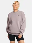 Dámská mikina Under Armour UA Icon HWT Flc OS Crew-GRY - Dámské