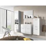 P & B KOUPELNA vysoce lesklá bílá, bílá