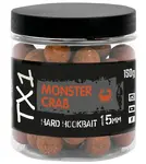 Shimano tvrzené boilies tx1 hard hookbait monster crab 150 g - 15 mm