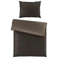 Dieter Knoll OBOUSTRANNÉ POVLEČENÍ, satén, hnědá, 140/200 cm