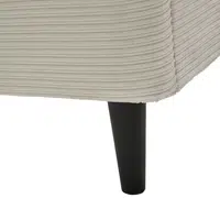 Livetastic ČALOUNĚNÁ POSTEL, 180/200 cm, bílá