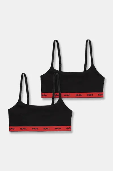Podprsenka HUGO TWIN BRALETTE STRIPE 2-pack