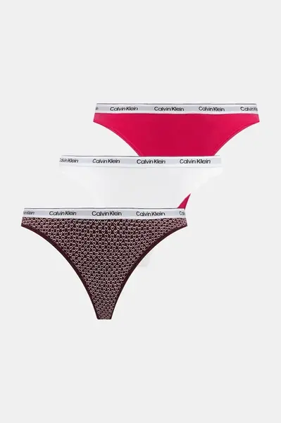 Tanga Calvin Klein Underwear 3-pack