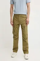 Kalhoty G-Star pánské, zelená barva, ve střihu cargo, D24309-D308