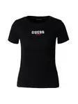 GUESS JEANS Tričko  červená / čierna / biela