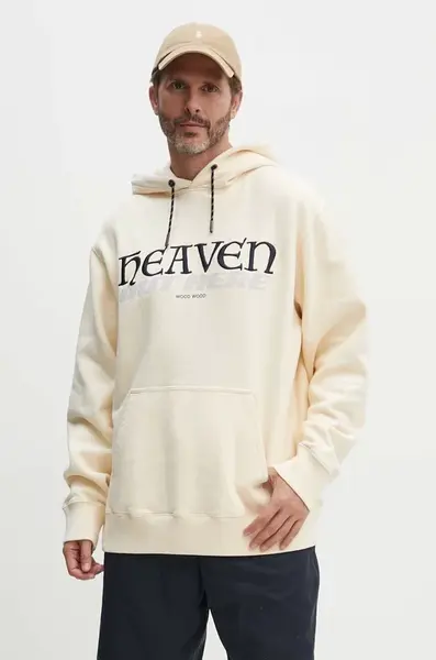 Bavlněná mikina Wood Wood Zeus Heaven Hoodie