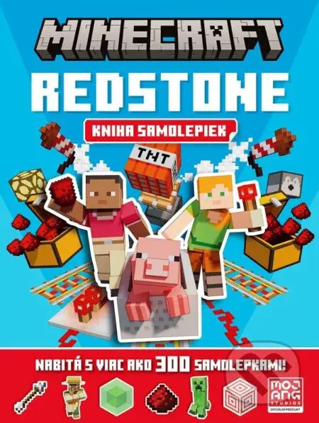 Minecraft - Redstone - Kniha samolepiek - Kolektiv