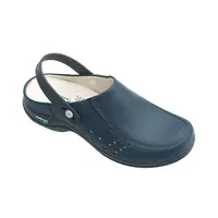 BERLIM WG4AP03 koženná certifikovaná pracovná obuv, s remienkom modrá, veľ. 40