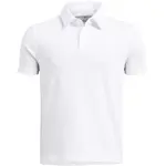 Under Armour ICON POLO Chlapčenské tričko, biela, veľkosť S