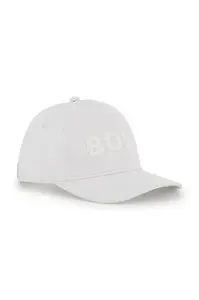 BOSS Dětská bavlněná kšiltovka BOSS