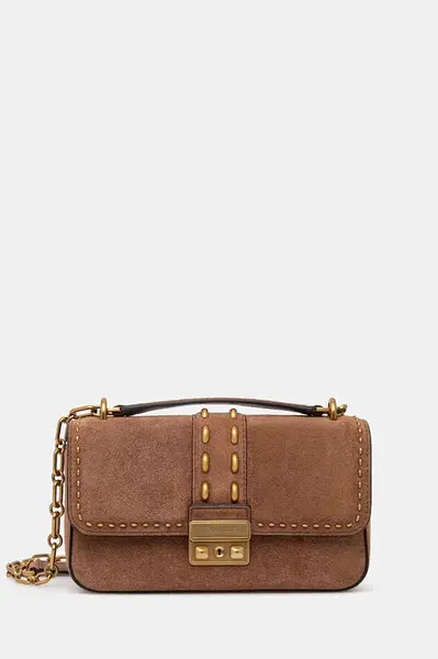 Semišová kabelka MICHAEL Michael Kors