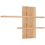 Novel NÁSTĚNNÁ POLICE, divoký dub, barvy dubu, 142/99/23 cm