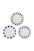 Sada mělkých talířů Bloomingville Linora 28 cm 3-pack