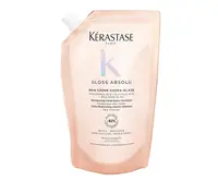 Hydratační a rozjasňující šampon pro pevné a krepaté vlasy Kérastase Gloss Absolu Bain Créme Hydra-Glaze-500 ml, náhradní náplň + dárek zdarma