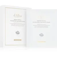 d'Alba White Truffle Nourishing Treatment Mask intenzivně hydratační pleťová maska se zklidňujícím účinkem 5x25 ml