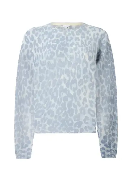 Lala Berlin Sveter 'Kira'  opálová / svetlosivá / biela