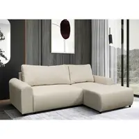 MID.YOU ROHOVÁ SEDAČKA, textil, béžová