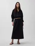 GAP Poplin Maxi Sukňa