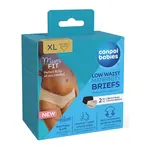 CANPOL BABIES Těhotenské kalhotky s nízkým pasem mum fit XL 2 kusy