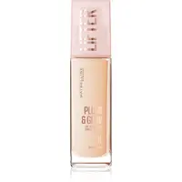 MAYBELLINE NEW YORK Lifter Plump & Glow rozjasňující make-up pro přirozený vzhled odstín 110 30 ml