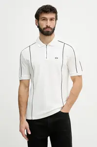 Armani Exchange polo tričko pánske bavlnené